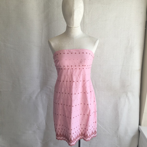 Vintage 90s SM Easter Barbie Tocca Strapless Boho Princess Dress - Picture 8 of 8